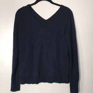LOFT Double V Sweater